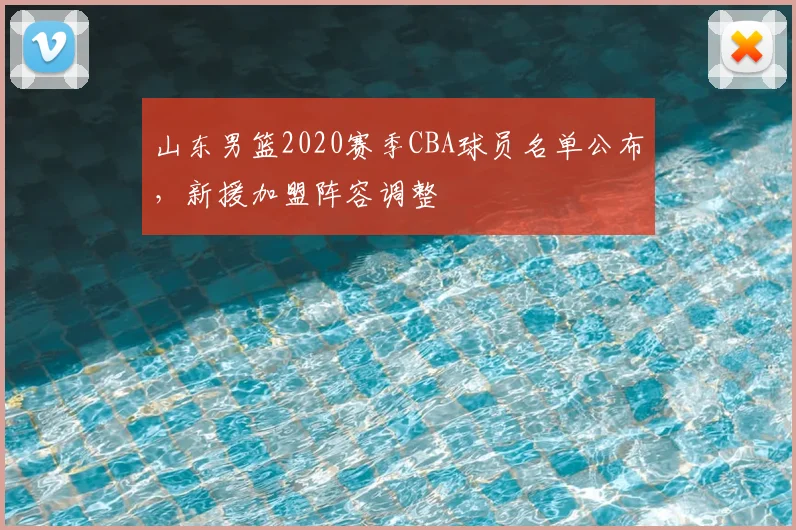 山东男篮2020赛季CBA球员名单公布，新援加盟阵容调整